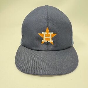 Vintage Houston Astros Hat Cap Snap Back Mens One Size Blue MLB Baseball ANNCO